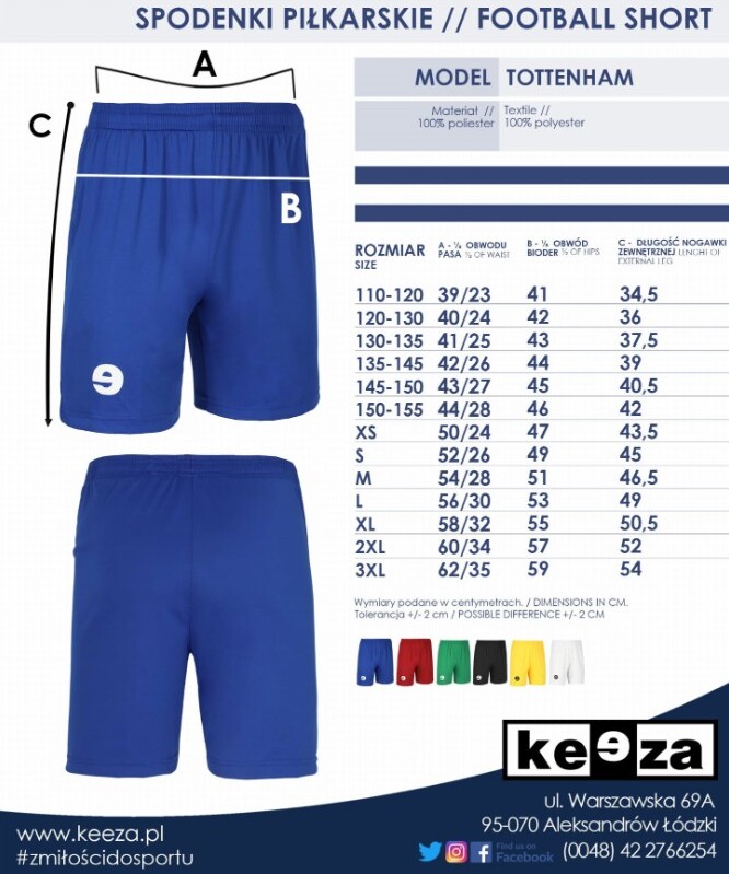 Spodenki zielone